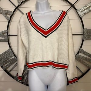 H&M Divided Cropped Sweater